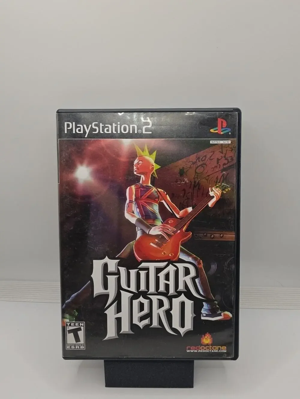 Sony Playstation 2 PS2 ORIGINAL GUITAR HERO GAME COMPLETE CIB (GVH56)